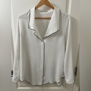 Babaton White Blouse